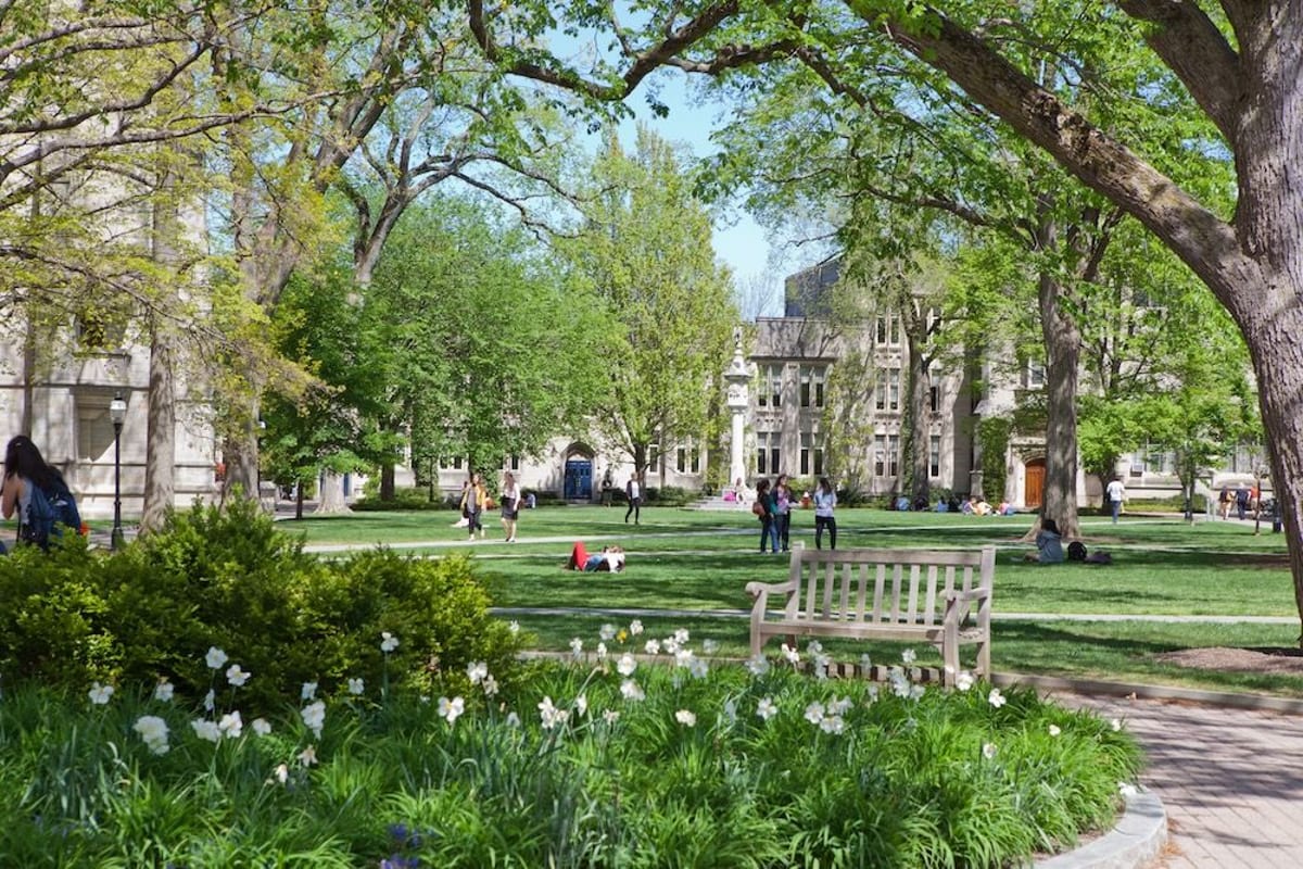 Princeton University campus. Photo: Princeton University, Office of Communications.