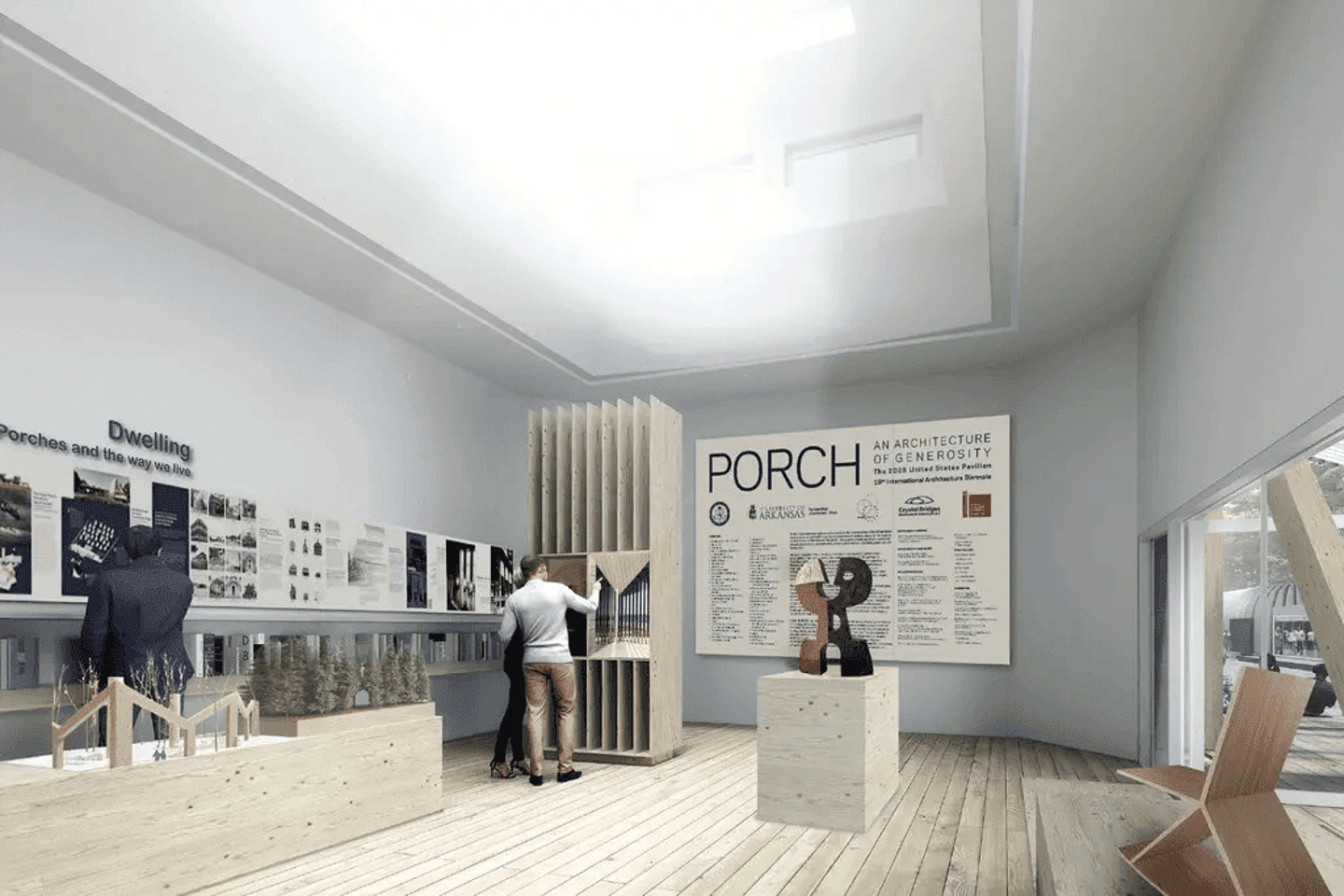 At the Architecture Biennale, the U.S. Says ‘Come Sit by Me’