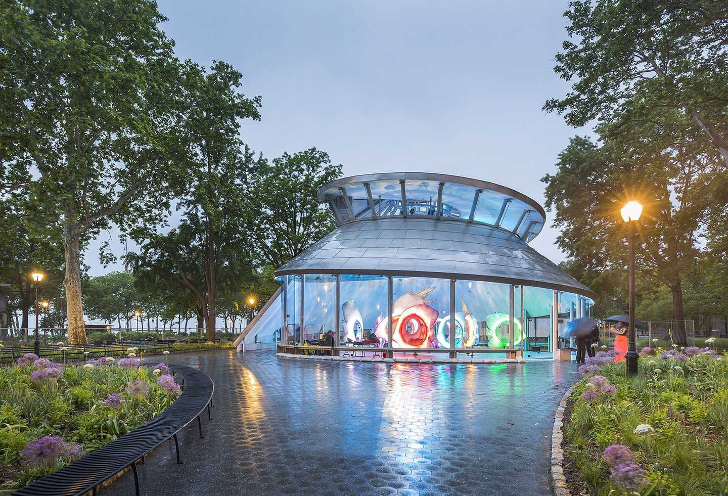 SeaGlass Carousel featured in the New York Times