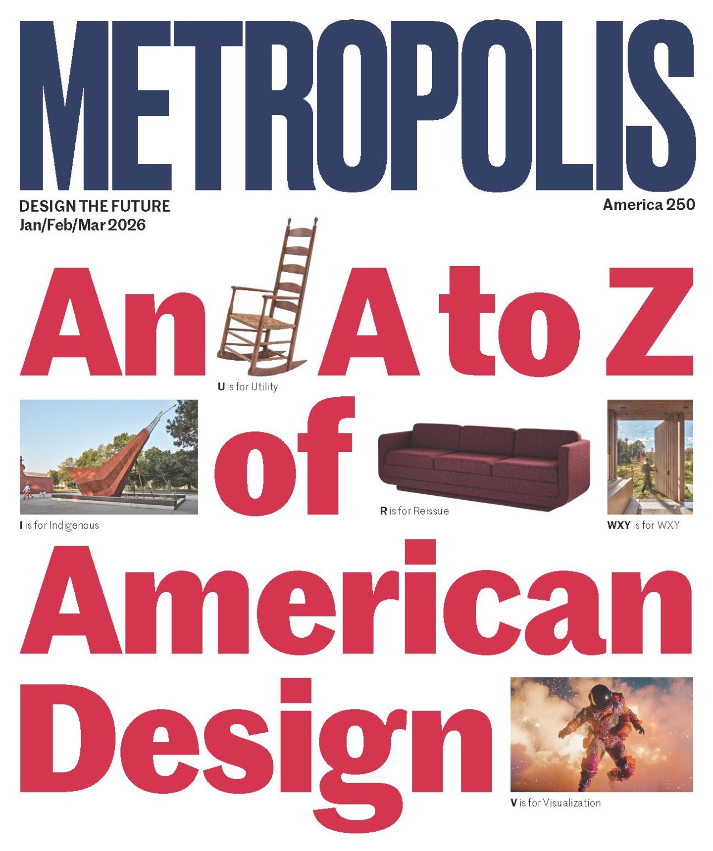WXY on the cover of Jan/Feb/Mar 2026 issue of Metropolis Magazine