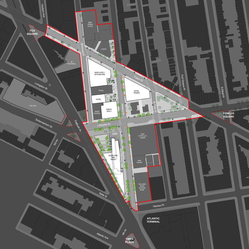 Brooklyn Cultural District Streetscape