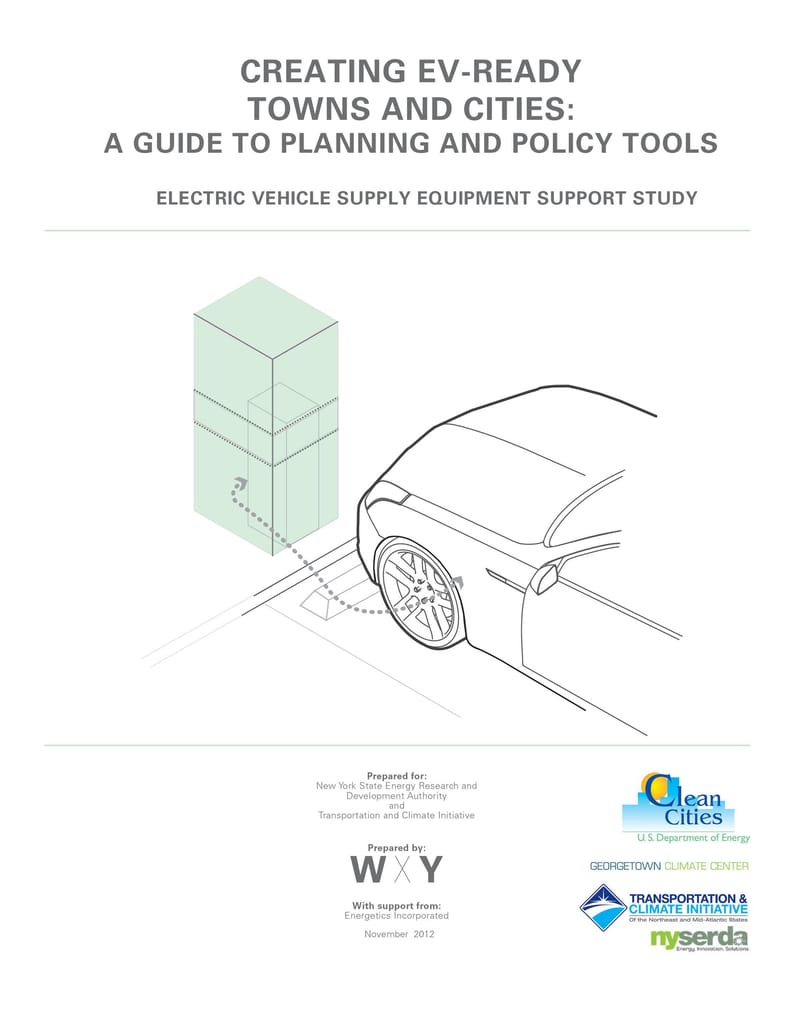 Creating EV-Ready Towns and Cities: A Guide to Planning and Policy Tools