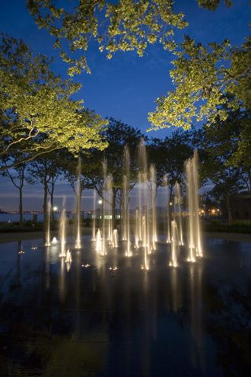 Video of Battery Bosque Fountain