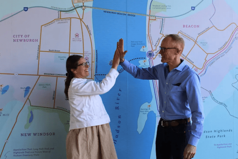 WXY works with partners in Beacon to create bike share with grant From NYSERDA