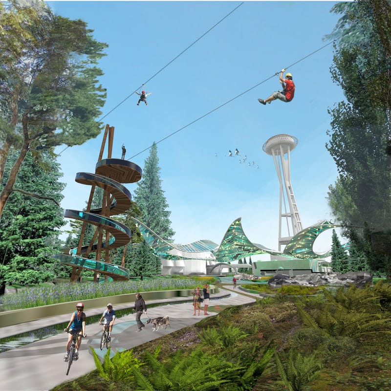 WXY's Seattle Center Design Entry Chosen for Exhibition
